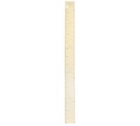 FUTUREORYY Wooden Height Chart Made from Wood for Boys and Girls Wall Decoration Growth Height Chart Ruler in Khaki, Simple Chic Design for Nursery or Playroom Wall Decor