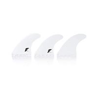Futures F6 Thermotech Thruster Medium Surfboard Fins - White - Template Category - Neutral (all-around | versatile)