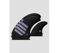 Futures Fins Twin Tri Rasta Alpha Fin Set black Uni