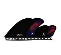 Futures Machado Honeycomb Quad Surfboard Fins - Red Black