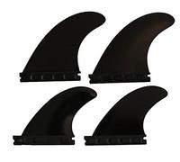 Futures Nylon Composite Quad Fins : Black