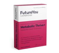 FutureYou Cambridge Metabolic Thrive - Metabolism & Blood Sugar Support with MetabolAid, Feiolix Feijoa Fruit & Chromium - Vegan, 28 Capsules