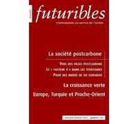 Futuribles 392, janvier-février 2013. La société postcarbone: La croissance verte