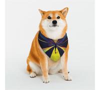Futurist Painting Pet Scarf Stylish Triangle Bid Scarf Bandana Pet Accessory,Washable Pet Kerchief for Girl Boy Dogs or Cats Small