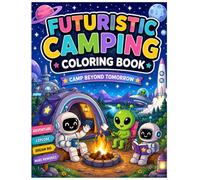 Futuristic Camping Coloring Book: Camp Beyond Tomorrow