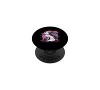 Futuristic Fox Dragon Cyberpunk Mecha Anime PopSockets Adhesive PopGrip