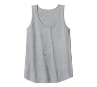 Futuristic Growth Chart: 2036 Eco-Friendly Progress Tank Top, Women, Heather Grey, L