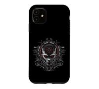 Futuristic HUD Gear Cyber Interface AI Core Art Case for iPhone 11