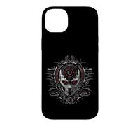 Futuristic HUD Gear Cyber Interface AI Core Art Case for iPhone 14 Plus