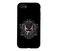 Futuristic HUD Gear Cyber Interface AI Core Art Case for iPhone SE (2020) / 7/8