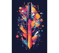 Futuristic Notebook for Kids - Trendy Lined Journal: Perfect for School, Creative Writing & Ideas | Modern Sci-Fi Cover | 6x9 Inches | 120 Pages
