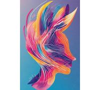 Futuristic Notebook for Kids - Trendy Lined Journal: Perfect for School, Creative Writing & Ideas | Modern Sci-Fi Cover | 6x9 Inches | 120 Pages