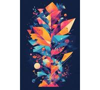 Futuristic Notebook for Kids - Trendy Lined Journal: Perfect for School, Creative Writing & Ideas | Modern Sci-Fi Cover | 6x9 Inches | 120 Pages