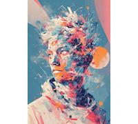 Futuristic Notebook for Kids - Trendy Lined Journal: Perfect for School, Creative Writing & Ideas | Modern Sci-Fi Cover | 6x9 Inches | 120 Pages
