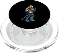 Futuristic Rap Lion | Ultra-Realistic Street Style King Art PopSockets PopGrip for MagSafe
