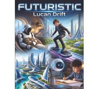Futuristic Relaxation Coloring Book: Futuristic Art, Bikes, Cars, City, Hoverboards, Relaxation Gifts, Technology, and Retro Futuristic | For Kids and Adults