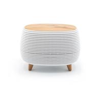 Futuristic Ribbed Aroma Diffuser With Colour Changing Ambient Lighting