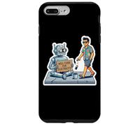Futuristic Robot Coder Humor - Will Code for Power Case for iPhone 7 Plus/8 Plus