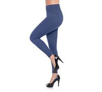 FUTURO FASHION Full Lenght Womens Fleece Lined Leggings - Thick High Waisted Cotton Women's Leggings, Thermal Leggings Warm Pants Plus Size Lwpp28