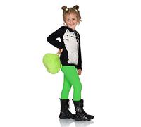 FUTURO FASHION Girls Children Full Length Plain Cotton Leggings Cycling Casual Wear Infant Trousers Leggings Solid Tights Pants for Kids 6 Years Green Child