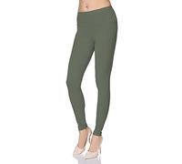 FUTURO FASHION High Waisted Womens Leggings Plus Sizes LWP Khaki Size 12