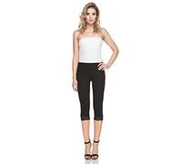 FUTURO FASHION® PREMIUM Quality Leggings with Lace Cropped 3/4 Lenght FL1PR