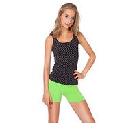 FUTURO FASHION Super Soft Cotton Shorts Elastic Stretch Yoga Knickers, Breathable Short Leggings for Women, Yoga Cycling Sport Pants, Sizes UK 8-22 PSL5 Lime