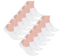 FUTURO FASHION Women's Ankle Socks Comfortable Cotton Blend, Soft Stretchy Low Cut Ankle Socks For Women Grey Beige White Black Socks Everyday Wear Non-Slip Breathable Socks, 3-6-9-12 Pack, 3-8 UK