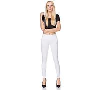 FUTURO FASHION Women's High Waisted Winter Full Length Cotton Leggings Soft Fleece Lined, Plus Sizes