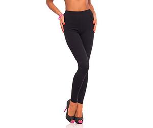 FUTURO FASHION Women's High Waisted Winter Full Length Cotton Leggings Soft Fleece Lined, Plus Sizes