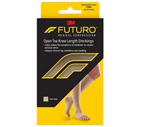 Futuro Open Toe Knee Stockings, Beige, 71050en, Large