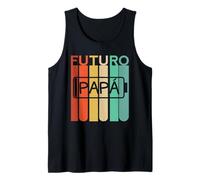 Futuro Papa Padre Regalo Men Fathers Day Dia De Los Padres Tank Top