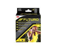 FUTURO Tennis Elbow Strap, Black - Adjustable Support for Tendonitis, Tennis or Golfers Elbow - Moderate Support Suitable for Men and Women