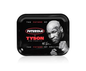 Futurola Tyson 2.0 X Rolling Tray | Roll Cigarettes Tobacco Rolling Plate Made from Metal Collaboration with Mike Tyson (Large)