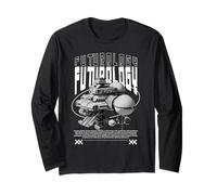 Futurology Sci Fi Futures Studies Space City Long Sleeve T-Shirt