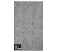 Futurwit Dog Door Mat for Muddy Paws, 60" x 36" Absorbent Chenille Rug for Mud Dogs, Large Runner Mud Mat, Trap Dirt Washable Non Slip Outdoor Indoor Entrance Entry Rug, Light Grey