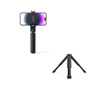 Fututech 1/4 Mini Multifunctional Tripod for DSLR Cameras GoPro Mount for Insta360 for DJI OSMO Action Selfie Stick for Mobile Phone for Stabilizers