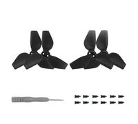 Fututech 2016S Propellers for DJI Neo CCW CW Propeller for Drone Accessories Replacement Part Quick Disassembly (Black*4)