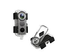 Fututech 30 m Transparent Waterproof Case for Insta360 One X2 Protective Case Cover for Action Camera Anti-Deformation Anti-Scratch High Light Transmission