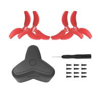 Fututech 3032S Kit 4pcs Colorful Propellers for DJI Avata2 CCW CW Propeller for Drone Noise Reduction Accessories Replacement Part (Red)