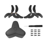 Fututech 3032S Kit 4pcs Colorful Propellers for DJI Avata2 CCW CW Propeller for Drone Noise Reduction Accessories Replacement Part (Black)