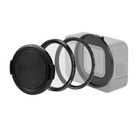 Fututech 52 mm CPL and UV Lens Filter with Adapter for GoPro Hero12 11 10 9 Cover for Action Cameras Anti-Dust Anti-Scratch Lens Filter