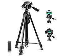 Fututech 55-139 cm Adjustable Aluminium Alloy Tripod for Canon Nikon Sony Camera Action Camera Mobile Phone Light 360° Rotation