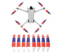 Fututech 8 Pieces 6030F Propeller for DJI Mini 3 Pro, Noise Reducing, Good Elasticity, Multicolor, Intermediate Skill Level