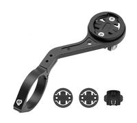 Fututech Bike Mount for Mountain Bike Bicycle Speedometer Mount for IGS Garmin for Bryton for Cateye Mount for Action Camera Torches Accessory (Black)