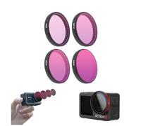 Fututech Filters for DJI Osmo Action 5Pro/4/3 Action Camera Lens Filter Anti-Scratch High Transmission Accessory (ND Kit)