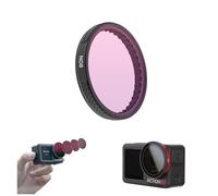 Fututech Filters for DJI Osmo Action 5Pro/4/3 Action Camera Lens Filters Anti-Scratch High Transmission Accessory (ND8*1)