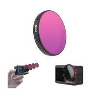 Fututech Filters for DJI Osmo Action 5Pro/4/3 Action Camera Lens Filters Anti-Scratch High Transmission Accessory (ND64*1)