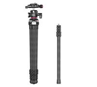 Fututech Multifunctional Carbon Fiber Tripod for Action Camera Smart Phone Stable Durable Lightweight Wide Compatibility