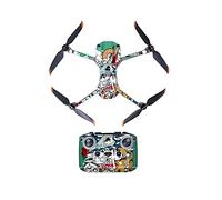 Fututech PVC Sticker Set for DJI Air2S Drone Remote Control Battery Decoration Anti-Scratch Waterproof Cool Customized (Nautical Legend)